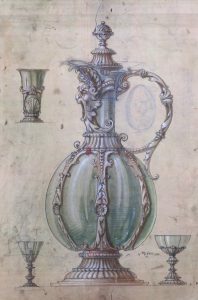 Dessin issu des collections du Cabinet des estampes et des dessins de Strasbourg