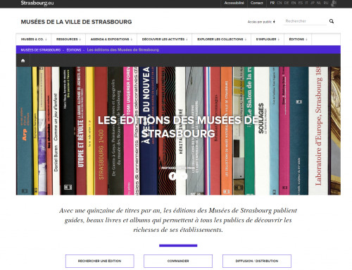 Ouvrages édités par les Musées de Strasbourg